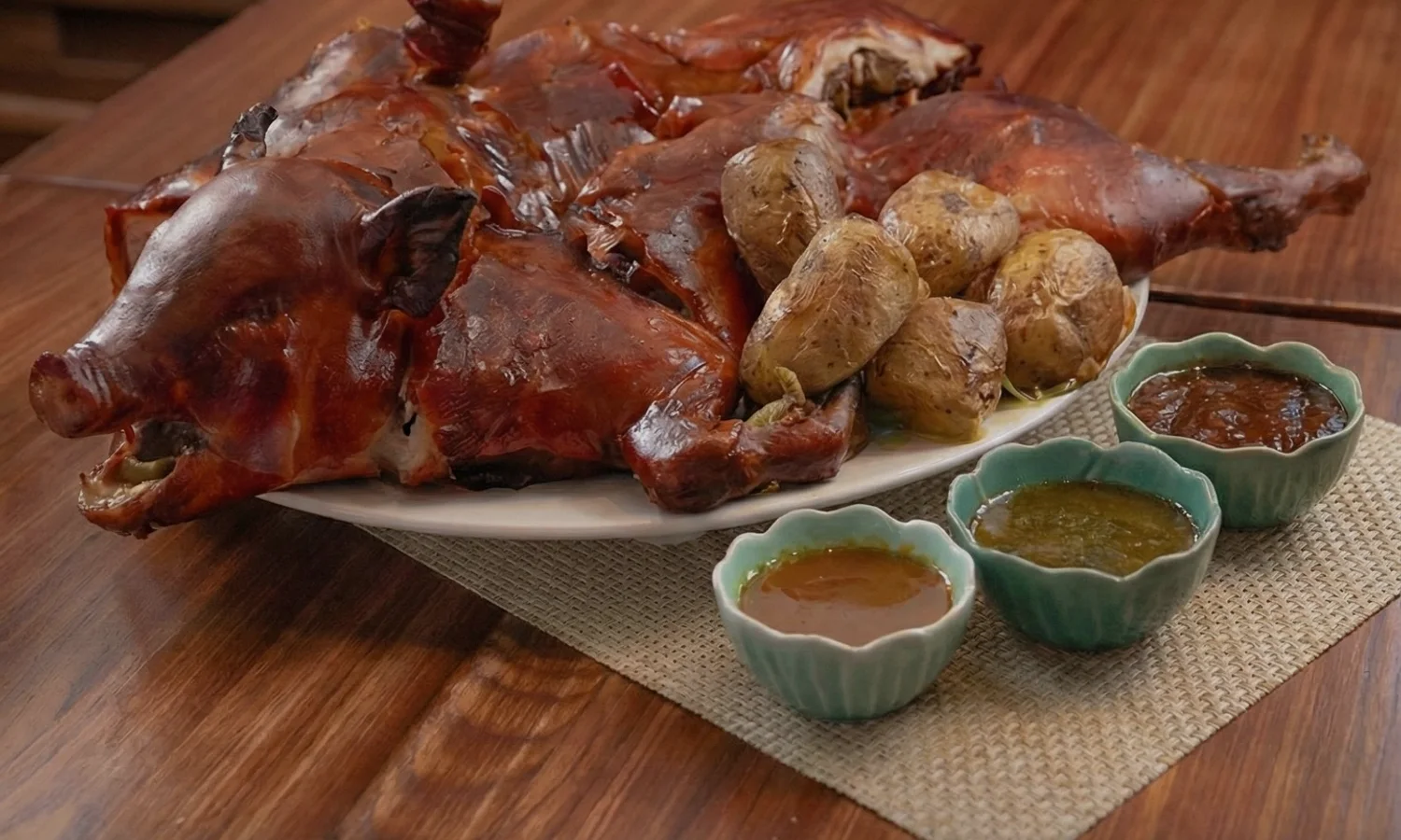 Chef Azmi's Spanish suckling pig